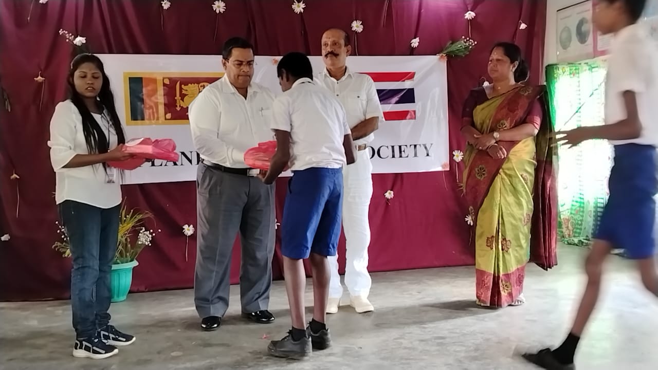 CSR: Agraoya Tamil School Donation