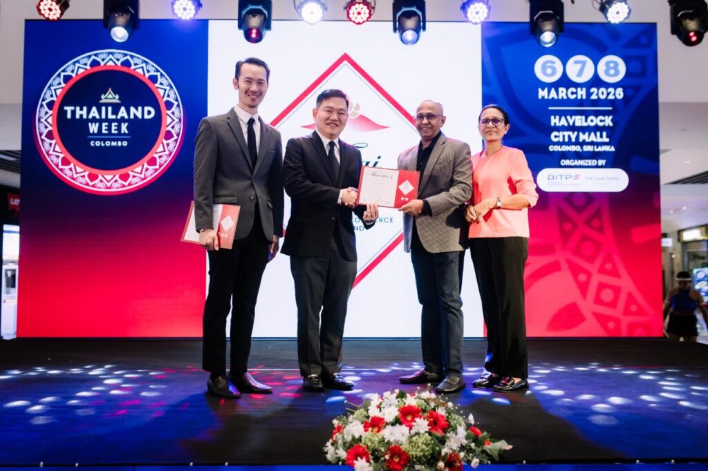 Lionel Fernando Awarded Thai Select Signature Certification